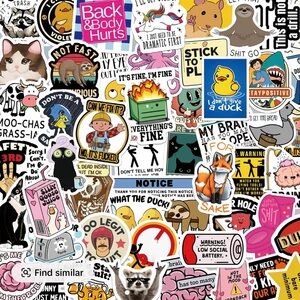 130 Piece Stickers